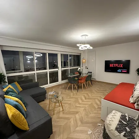 Paris Magnifique 4 Pieces De 108m2 Avec 2 Parking Interieur - Tres Cosy Pour 1 A 12 Personnes - Entierement Refait A Neuf Entire Luxurious And Warm - Paris 19 Eme Free Wifi Gratuit